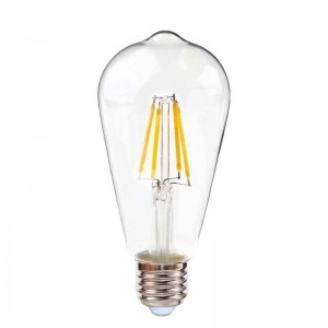 Vintage filament LED bulb ST64 E27 6W