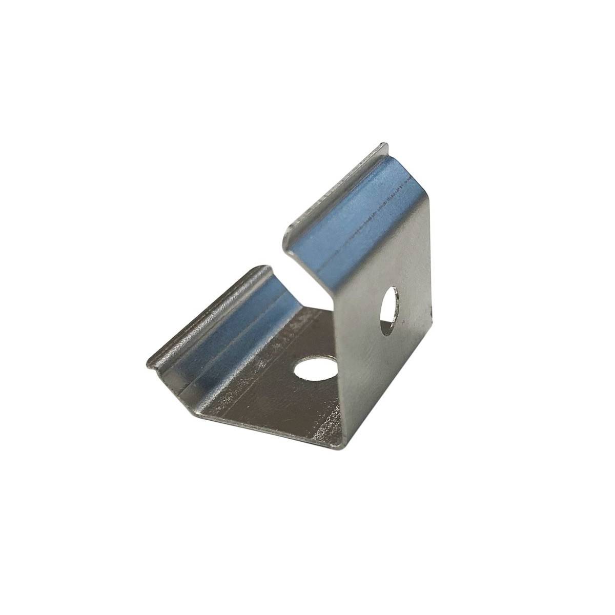 45º metal clamp for aluminum profile 18x12mm (1pc)