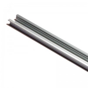 Aluminum profile 23x15mm for recessed mounting
