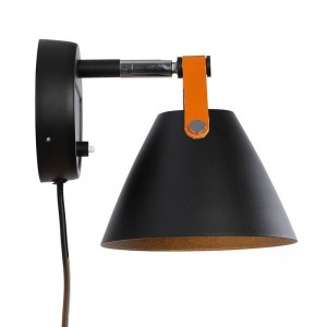 Ellen" wall sconce with cable and switch