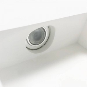 MUR" 1W trimless plaster recessed wall light "MUR