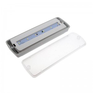 Waterproof LED emergency light IP65 3W 3 hrs of autonomy