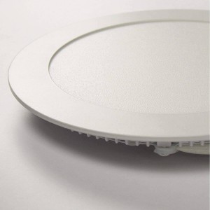 Recessed circular LED downlight - 18W - Cutout Ø205mm - 5 years warranty