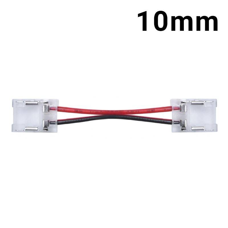 Single color quick connector bridge strip to strip or profile to profile 10mm