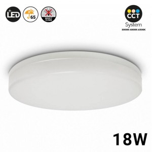 Circular surface mounted LED ceiling light 18W
