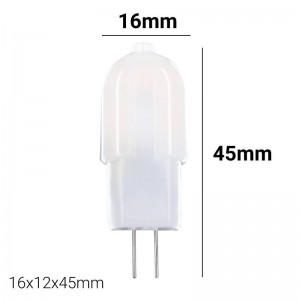Ampoule LED G4 1.8W Bi-Pin 12V-DC/AC