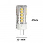 G4 Bi-Pin 2.5W 12V-DC/AC 270lm LED Bulb G4 Bi-Pin 2.5W 12V-DC/AC 270lm