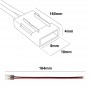 Connector for starting 8mm single-color COB LED strips