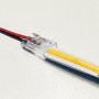 Connector for starting 8mm single-color COB LED strips