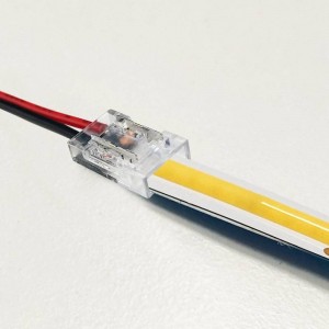 Connector for 10mm single-color COB LED strip starter connector