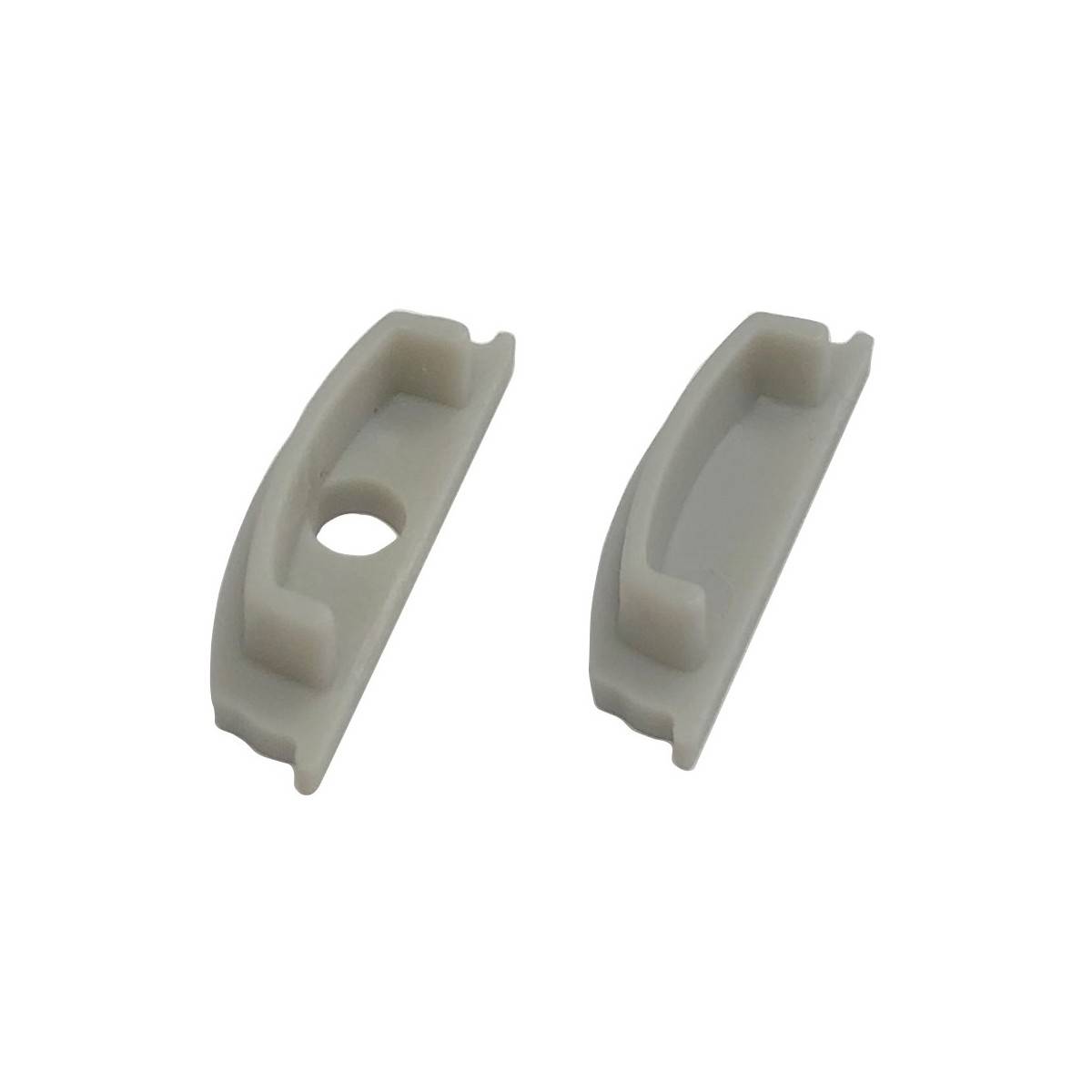 SIDE CAPS FOR FLEXIBLE SURFACE PROFILE 18X6MM (1 PC.)