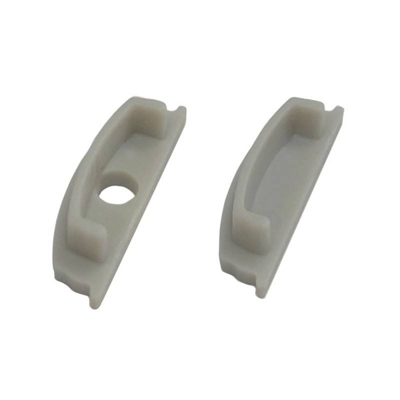 SIDE CAPS FOR FLEXIBLE SURFACE PROFILE 18X6MM (1 PC.)