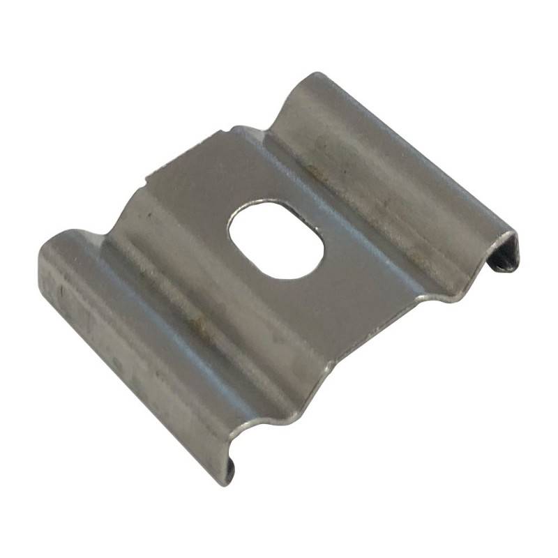 METAL CLAMP FOR FASTENING FLEXIBLE PROFILE 18X6MM