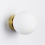 Rober" crystal ball wall lamp