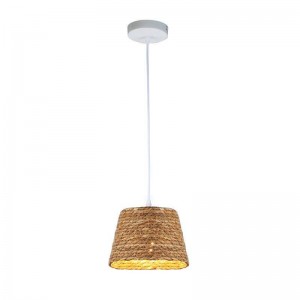 Hemp pendant lamp "MUSH".