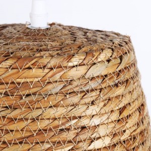 Hemp pendant lamp "MUSH".