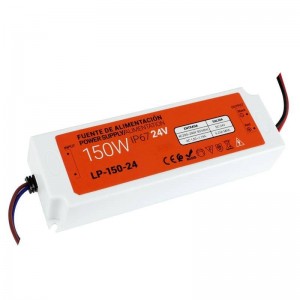 Compact waterproof power supply 24V 150W IP67