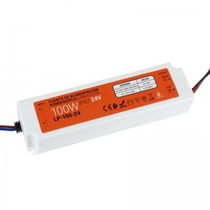 Compact waterproof power supply 24V 100W IP67