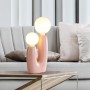 Modern resin table lamp "Cactus" - E27