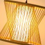 Bamboo detail, hanging lamp