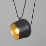 Modern gray pendant lamp "Agos" inspiration Flos Aim