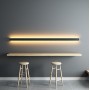 Aluminium double LED strip profile - 23.5x22.6mm - Strip ≤ 12mm - 2 meters