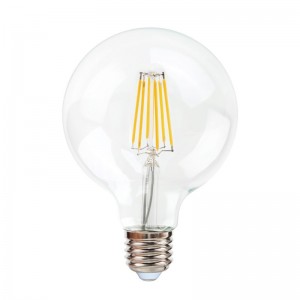 Led filament bulb G95 E27 E27 8W