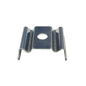 Metal mounting clip for aluminium double LED strip profile BPERFALP196