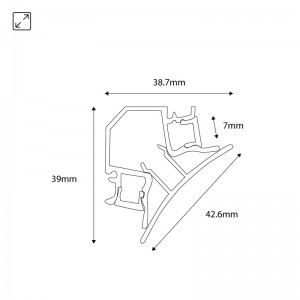 dimensions Aluminum corner profile