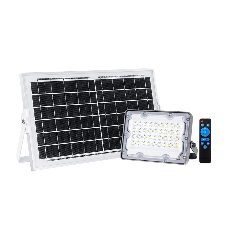 Solar LED projector + solar panel 20W