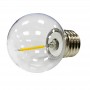 Decorative LED filament bulb 1W E27