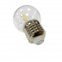 Decorative LED filament bulb 1W E27