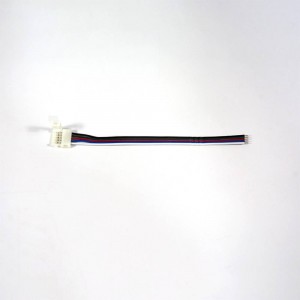 Quick connector cable for starting RGBW 12/24V LED strips