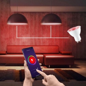 WIFI GU10 LED WIFI Smart Bulb - RGBW + CCT - 5W