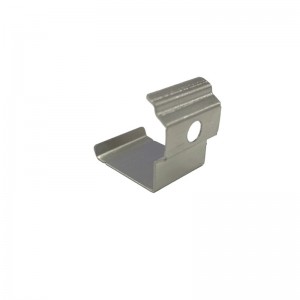 Metal clamp for profile fastening ref. BPERFALP191