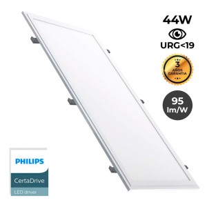 Recessed LED Panel 1200x300mm with Mounting Kit