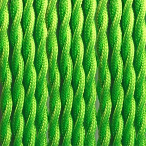 Black Green VDE SAA Kc Textile Braided Cable - China Braided Cable, Textile  Cable
