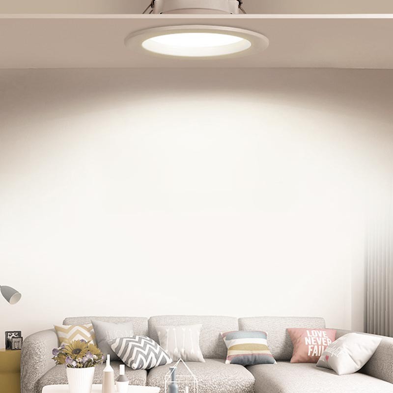 Recessed circular LED downlight - 25W - Professional use - Ø190 mm