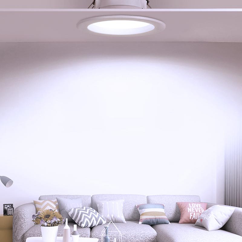Recessed circular LED downlight - 25W - Professional use - Ø190 mm