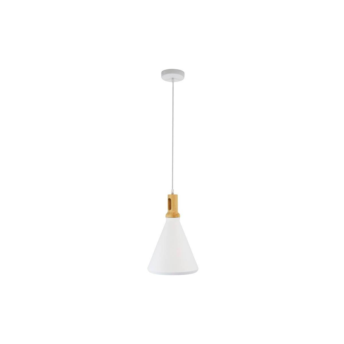 Kolmio lamp, Nordic style, white color.