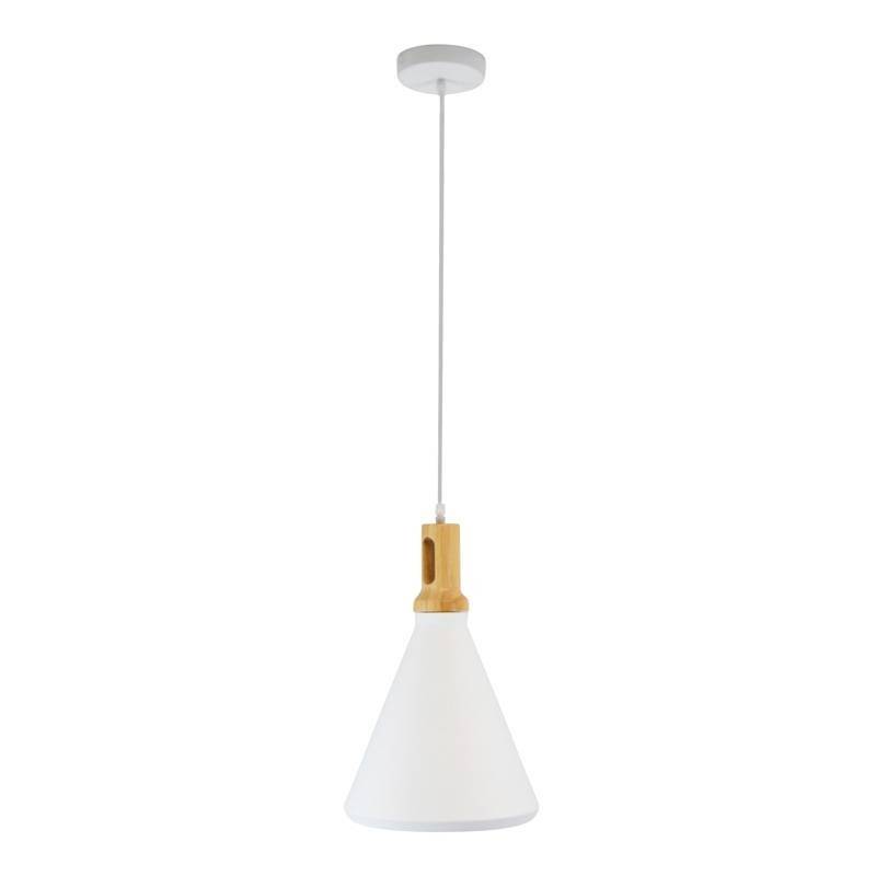 Kolmio lamp, Nordic style, white color.