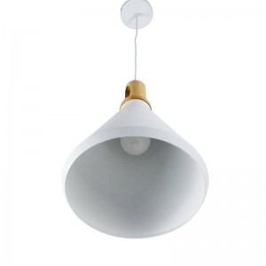 Kolmio lamp, Nordic style, white color.