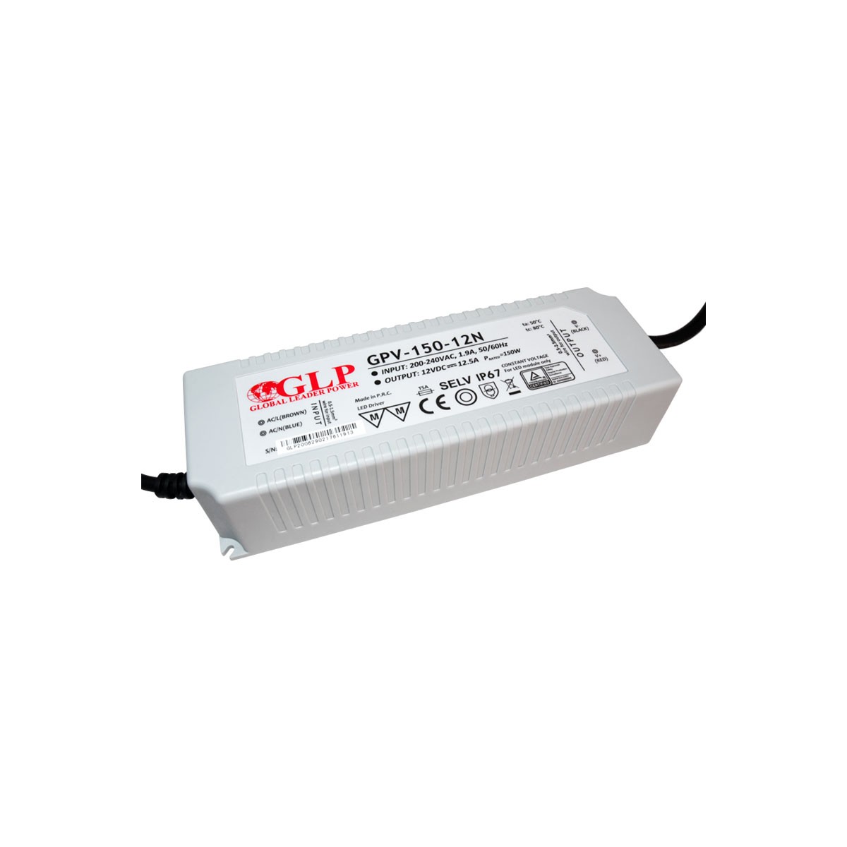 150W 12V LED power supply - LPG