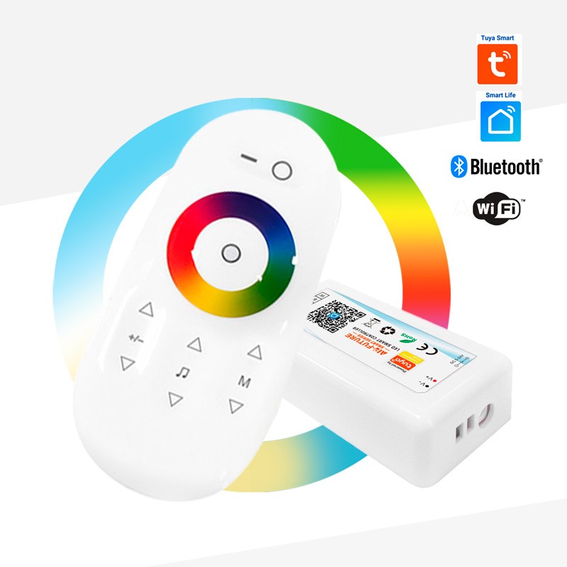 LED Controller WIFI TOUCH RGBW 5/24V 6A