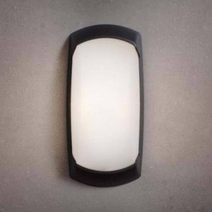 FUMAGALLI FRANCY OP BLACK OPAL WALL LAMP FOR INDOOR AND OUTDOOR USE, WITH LAMP HOLDER E27