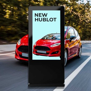 Outdoor Advertising Totem Outdoor LCD Full HD 55 inches