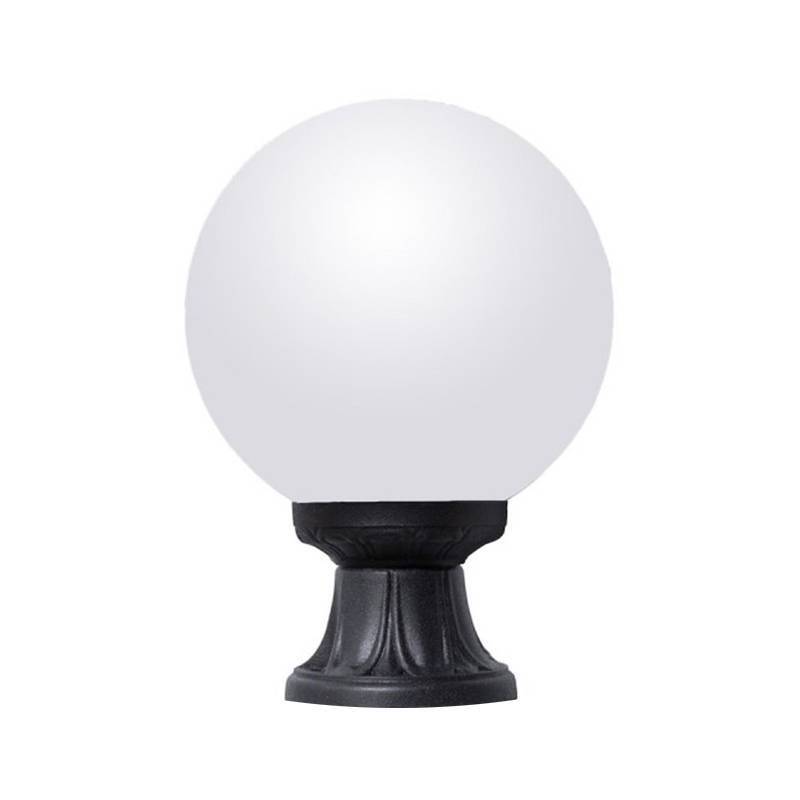 FLOOR LAMP GLOBE LAMP OPAL GLASS FUMAGALLI MIKROLOTG250 BLACK WITH LAMP HOLDER E27
