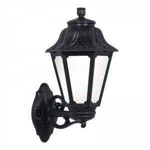 WALL LAMP FOR INDOOR AND OUTDOOR USE FUMAGALLI BISSOANNA BLACK OPAL WITH LAMP HOLDER E27