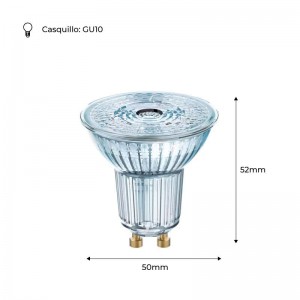 LED Bulb VALUE PAR16 80 GU10 60º 6.9W 3000K