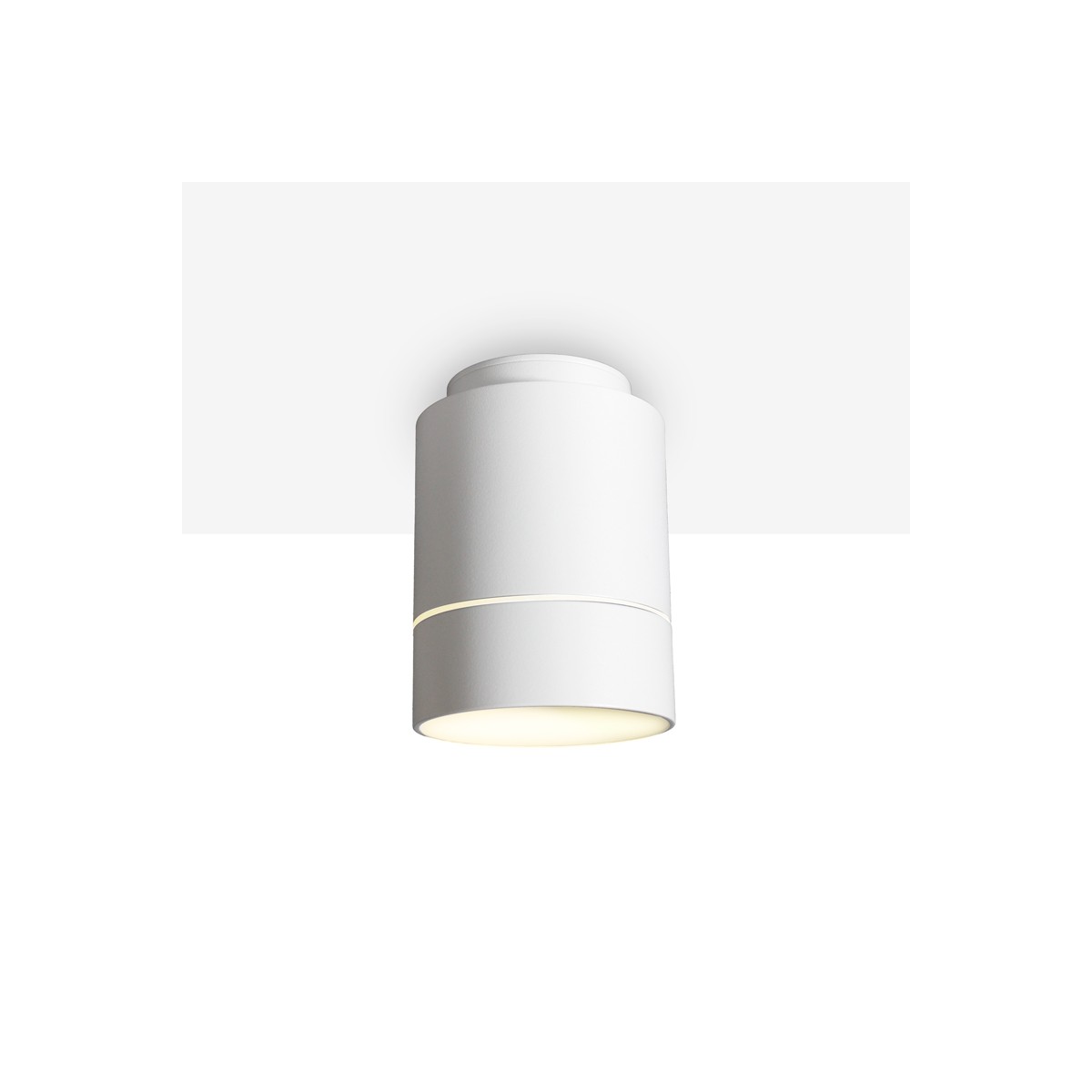 Modern ceiling lamp "Roller" 7W with Driver Lifud DALI/PUSH